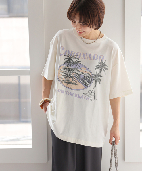 tシャツ 「洗える」 スーベニアTEE レディース 洗える】 スーベニアTEE