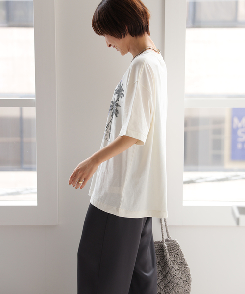 tシャツ 「洗える」 スーベニアTEE レディース JOURNAL STANDARD relume tシャツ スーベニアTCR TEE レディース