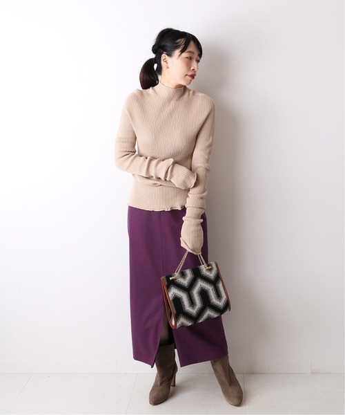 「journal standard L'essage」 タイトスカート 36 ブラック レディース_画像2