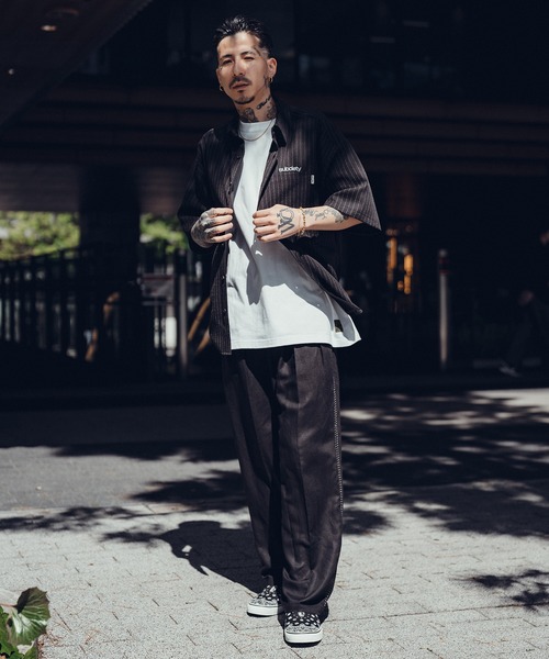 subciety ベスト　サイズM 楽天市場】サブサエティ Subciety シャツ 半袖 メンズ ナイロン
