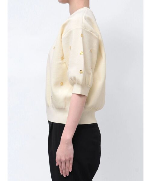 TONAL ニット セーター スパンコール刺繍ニット レディース