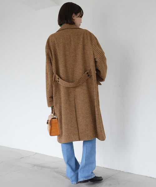 「SLOBE IENA」 ピーコート 38 ブラウン レディース_画像7