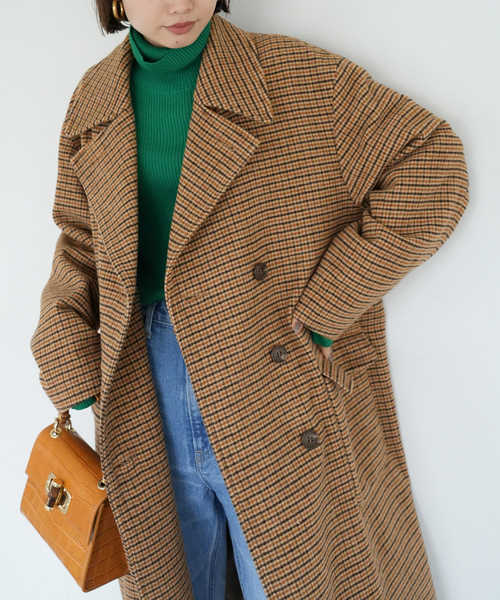 「SLOBE IENA」 ピーコート 38 ブラウン レディース_画像8