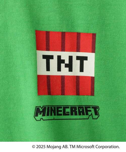 boohoo Minecraft マインクラフト マイクラ プリント Tシャツ マインクラフト】プリントBIG Tシャツ（Tシャツ） | SHOO・LA