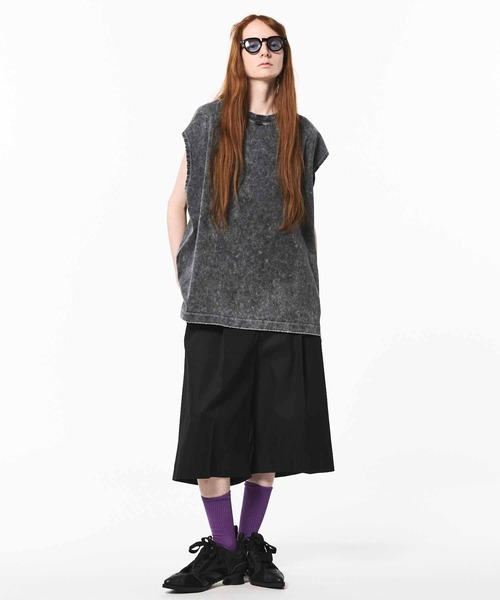 パンツ Suvin Cotton Gabardine Prime-Wide Shorts 120/2/2 Suvin Cotton Gabardine Prime-Wide Shorts