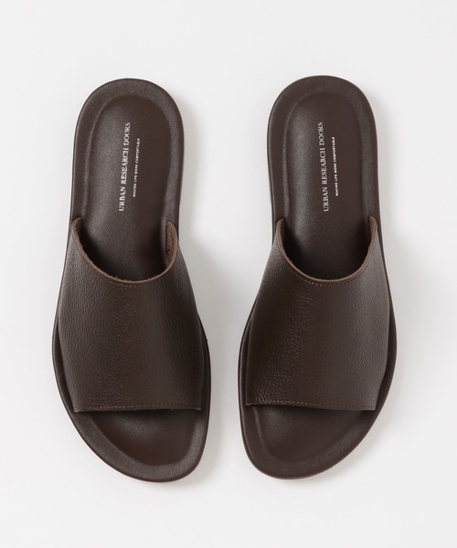 URBAN RESEARCH ビーズサンダル（黒) URBAN RESEARCH DOORS（アーバンリサーチドアーズ） サンダル Made in