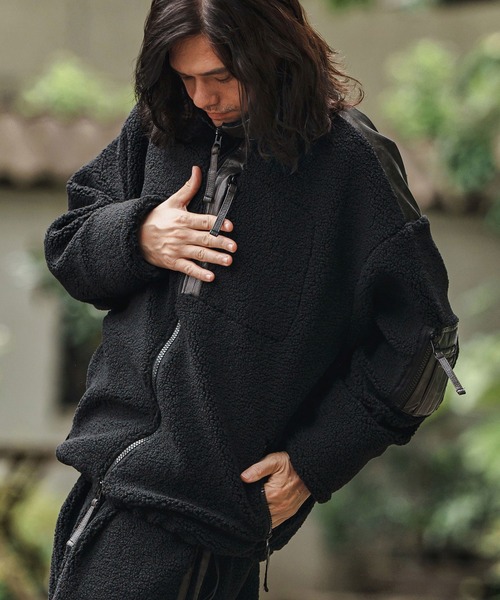 CAMBIO（カンビオ） コート ジャケット mj10845- Sheep Like Boa