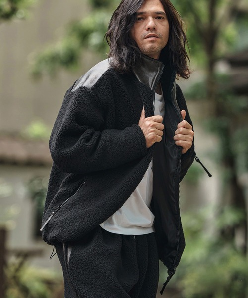 CAMBIO（カンビオ） コート ジャケット mj10845- Sheep Like Boa