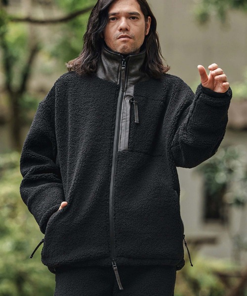 CAMBIO（カンビオ） コート ジャケット mj10845- Sheep Like Boa