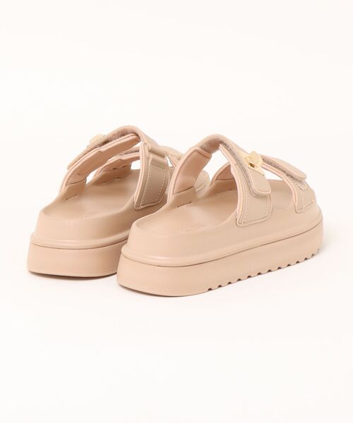 STEVE MADDEN サンダル ダブルベルトフラットサンダル/S.MADDEN
