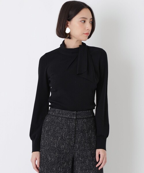 はまままエポカ　ニットサイズ40 EPOCA（エポカ） 長袖ニット 40 ブラック レディース : ZOZOTOWN Yahoo