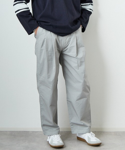 美品 still by hand ツータック ウールパンツ STILL BY HAND / スティル バイ ハンド】Wool 2tuck Trousers