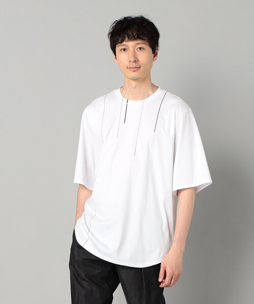コムサ・メン（COMME CA MEN）/シルケットスムース ラインTシャツ COMME CA MEN（コムサメン） tシャツ シルケットスムース ラインT