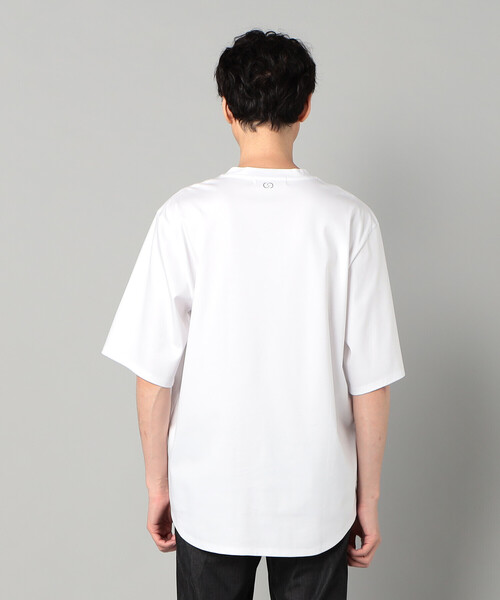 COMME CA MEN（コムサメン） tシャツ シルケットスムース ラインT