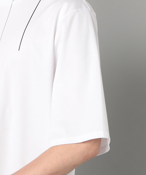 COMME CA MEN（コムサメン） tシャツ シルケットスムース ラインT