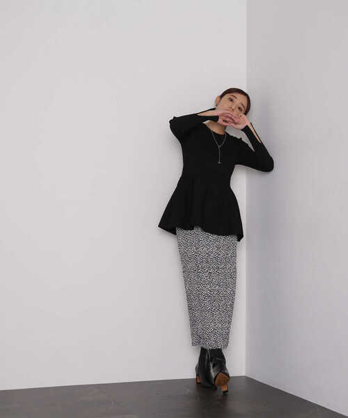 NATURAL BEAUTY BASIC 「NATURAL BASIC」 ロングスカート MEDIUM
