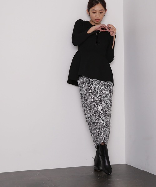 NATURAL BEAUTY BASIC 「NATURAL BASIC」 ロングスカート MEDIUM