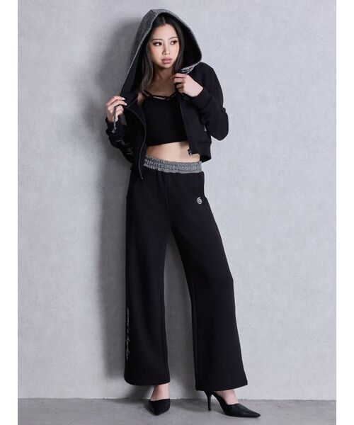 パーカー BACK GYDA embroidery GLITTERパーカー レディース GYDA パーカー BACK embroidery GLITTERパーカー レディース