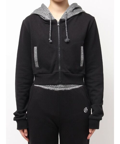 パーカー BACK GYDA embroidery GLITTERパーカー レディース GYDA パーカー BACK embroidery GLITTERパーカー レディース