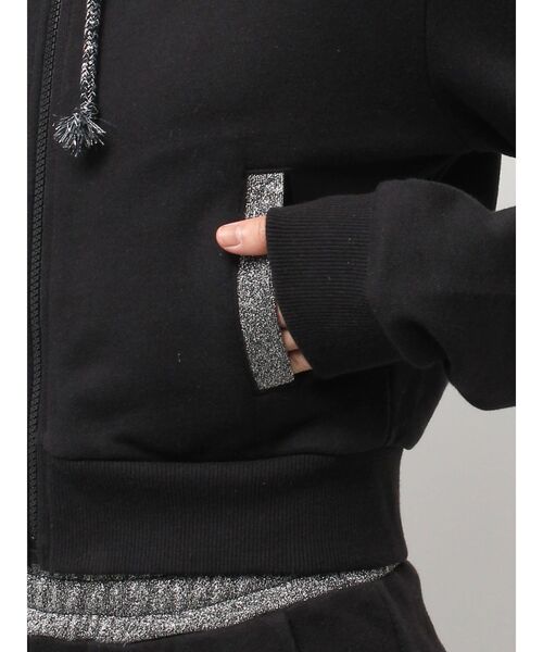 パーカー BACK GYDA embroidery GLITTERパーカー レディース GYDA パーカー BACK embroidery GLITTERパーカー レディース