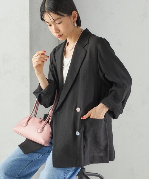 ジャケット・アウター SHIPS for women SHIPS any ブルゾン アウター 「WEB限定」SHIPS any: 2WAY ジップ
