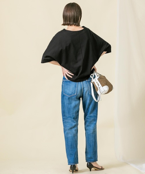 「malla」 ドルマンスリーブブラウス FREE ホワイト レディース_画像2