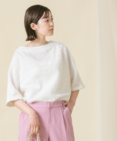 「malla」 ドルマンスリーブブラウス FREE ホワイト レディース_画像4