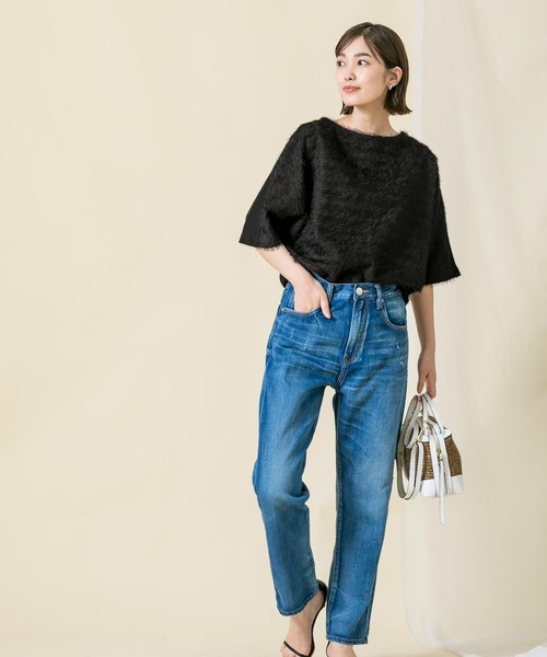 「malla」 ドルマンスリーブブラウス FREE ホワイト レディース_画像5