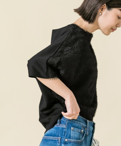 「malla」 ドルマンスリーブブラウス FREE ホワイト レディース_画像6