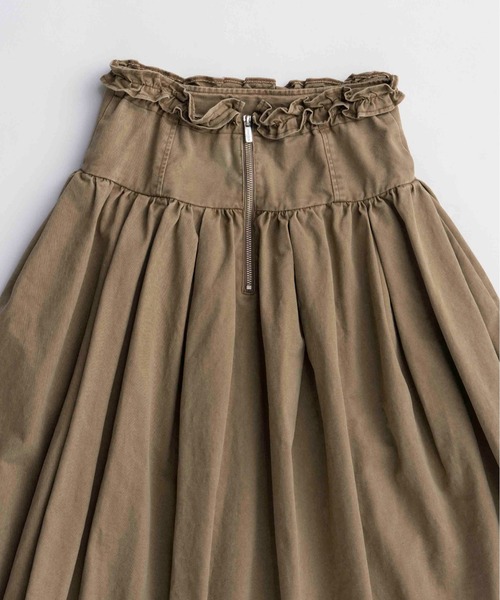 MAISON SPECIAL（メゾンスペシャル） スカート Waist Frill Mid-length