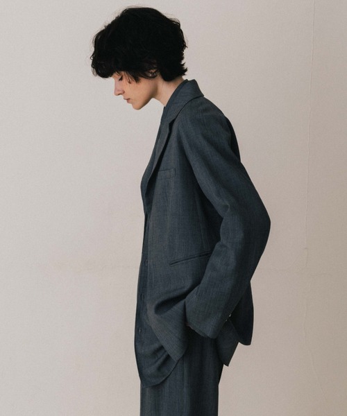 CREDONA（クレドナ） ジャケット テーラードジャケット SAVILE WOOL