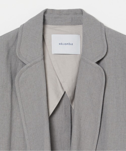 「HELIOPOLE」 コート 38 ベージュ レディース_画像3