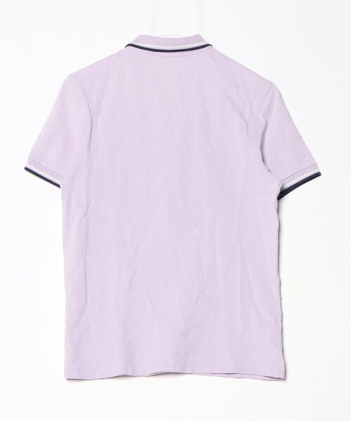 「FRED PERRY」 半袖ポロシャツ X-SMALL ピンク メンズ_画像2