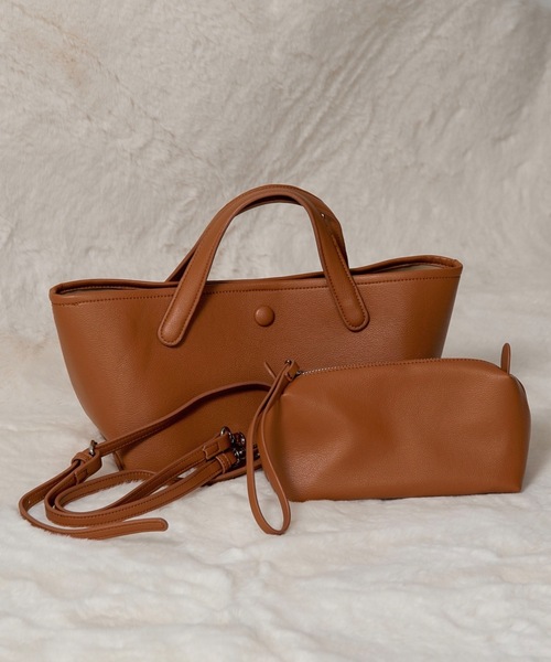 lawgy（ラウジー） ショルダーバッグ バッグ 2way landscape pouch set