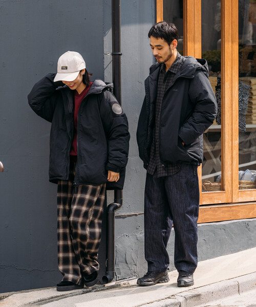 NANGA × FREAK’S STORE 別注フーディダウン M ブラック 別注 HOODIE DOWN JKT/フーディー ダウンジャケット｜フリークスストア