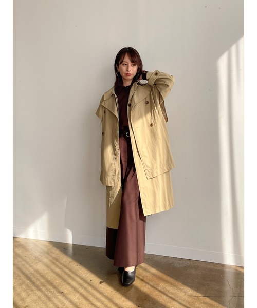 STRATA（エストラータ） コート アウター ジレレイヤードライトコート