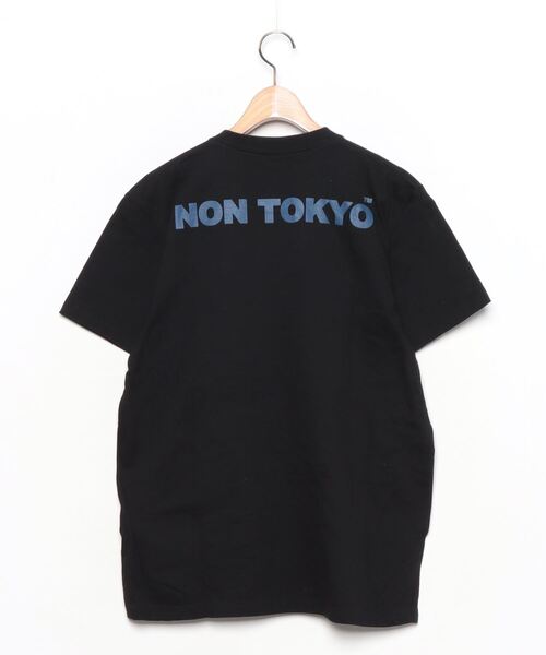 「NON TOKYO」 半袖Tシャツ 1 ブラック レディース_画像2
