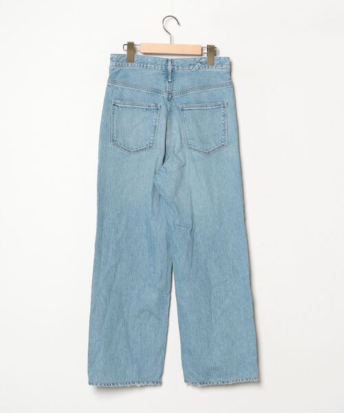 「upperhights」 加工デニムパンツ 24 ブルー レディース_画像2
