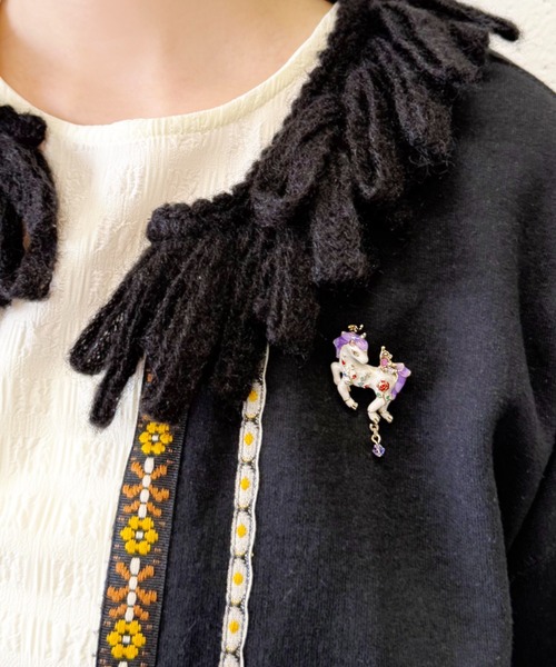 ANNA SUI（アナスイ） ブローチ ユニコーンモチーフ ブローチ