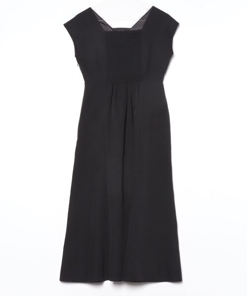 「WILLSELECTION」 レース半袖ワンピース - ブラック レディース_画像2