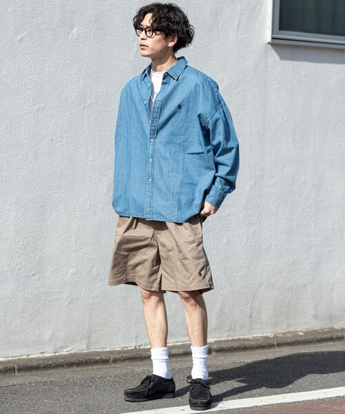 「PUBLUX」 ショートパンツ SMALL ネイビー メンズ_画像3