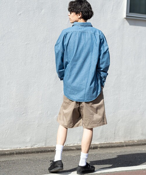「PUBLUX」 ショートパンツ SMALL ネイビー メンズ_画像5