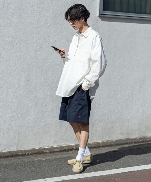 「PUBLUX」 ショートパンツ SMALL ネイビー メンズ_画像8