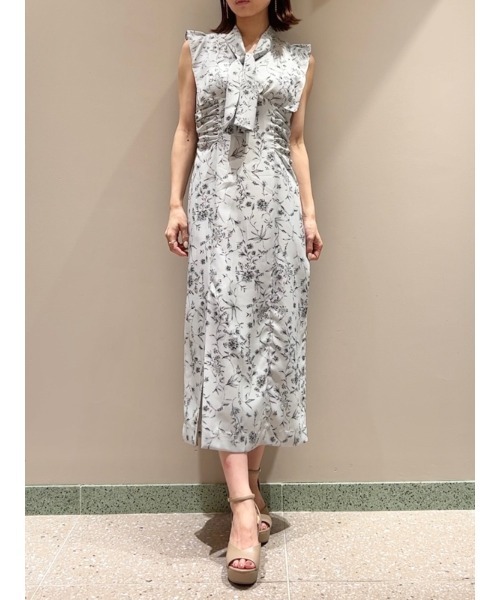 SNIDEL（スナイデル） 半袖ワンピース 2 ライトブルー レディース