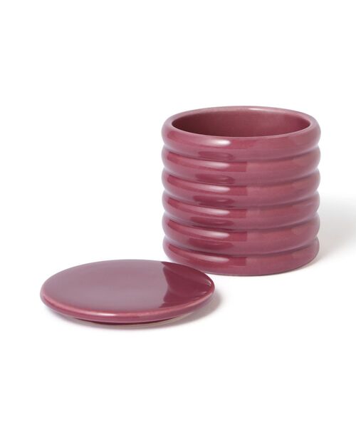 Francfranc（フランフラン） 食器 スカラップ 蒸しカップ レッド