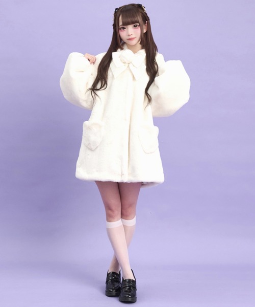 Secret Honey（シークレットハニー） コート アウター うさ耳ファー