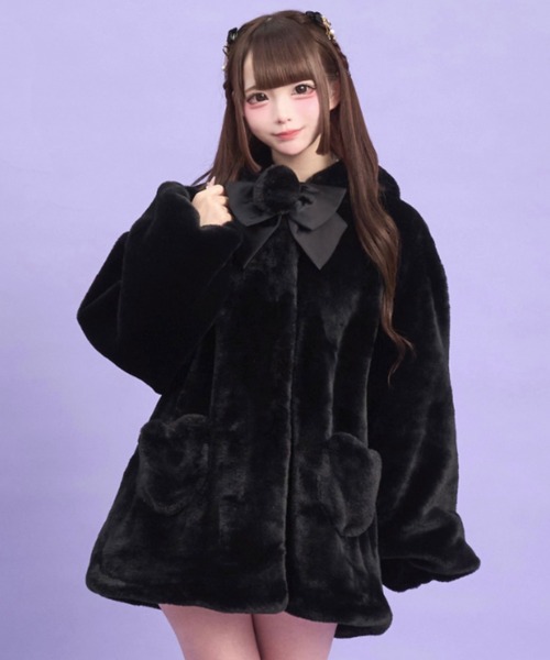 Secret Honey（シークレットハニー） コート アウター うさ耳ファー