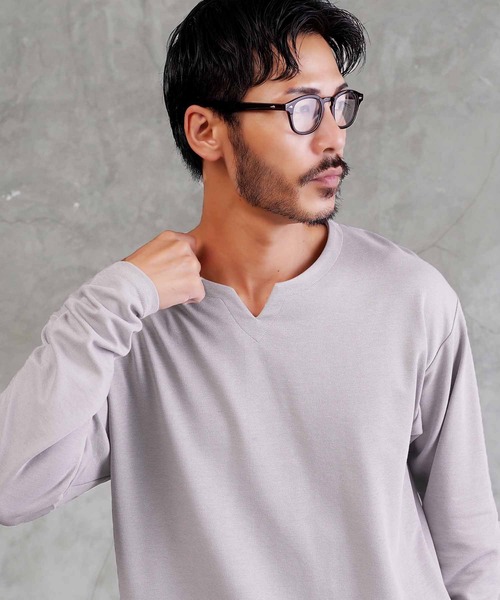  メンズロングTシャツ✩.*˚ 新品 楽天市場】【送料無料】ロンT メンズ ワッフル サーマル 長袖Tシャツ