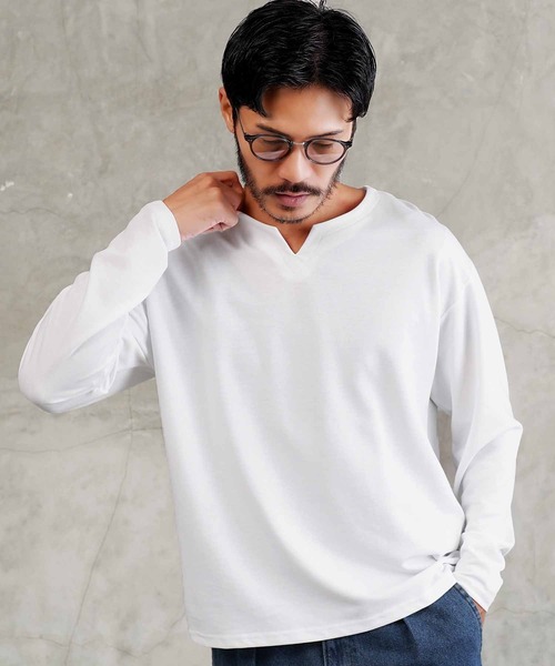 JIGGYS SHOP（ジギーズショップ） ヘンリーネック tシャツ ドライ