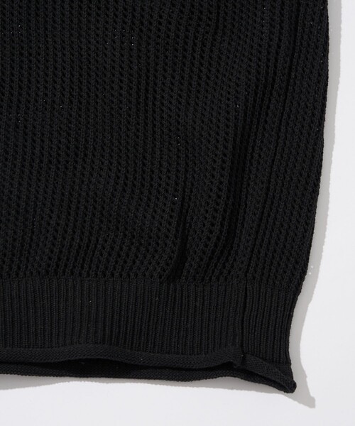 「HINSON」 長袖ニット LARGE ブラック メンズ_画像6